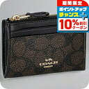 \10%割引クーポン&さらに+3倍★5/5限定/ コーチ コインケース メンズ レディース ブランド COACH CW870 ブラウン/ブラック 小銭入れ 小さ...