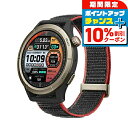 \10%割引クーポン&さらに+3倍★5/18限定/ アマズフィット チーター プロ ラントラックブラック 充電式クォーツ スマートウォッチ ブランド メンズ チ...