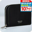 \10%割引クーポン&さらに+12倍★7/20限定/ フェラガモ カードケース メンズ Ferragamo 661336CALF NER 770 114 ブラック 定期入れ ブランド 高級 おしゃれ プレゼント 実用的