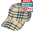 \10%割引クーポン★7日10時迄/ バ−バリ− キャップ メンズ レディース ブランド BURBERRY 8073370 L ベージュ