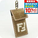 \10%割引クーポン★7日10時迄/【中古】 化粧ポーチ フェンディ ポーチ レディース FENDI スマホポーチ ファー 7AS047 ブラウン 持ち歩き 小...