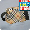 \10%割引クーポン&さらに+12倍★7/20限定/ バ-バリ- ショルダーバッグ メンズ ブランド BURBERRY チェック 8091320 ベージュ