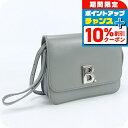 \10%割引クーポン★7日10時迄/【中古】 バレンシアガ 斜め掛け ショルダーバッグ レディース BALENCIAGA B.ロゴ ショルダーバッグ レザー グ...