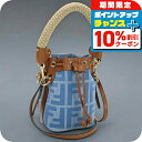 \10%割引クーポン★7日10時迄/【中古】 フェンディ 斜め掛け ショルダーバッグ レディース FENDI ミニ モントレゾール 8BS010 AP4N ブル...