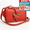 \10%割引クーポン★7日10時迄/【中古】 ロエベ 斜め掛け ショルダーバッグ レディース LOEWE バルセロナ ショルダーバッグ カーフ レッド 斜めがけ...