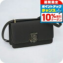 \10%割引クーポン★7日10時迄/ バ−バリ− ショルダーバッグ レディース BURBERRY 8063125 ブラック 斜めがけ ブ...