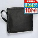 \10%割引クーポン&さらに+12倍★7/20限定/ イルビゾンテ ショルダーバッグ メンズ ブランド IL BISONTE BME039PO0001 ブラック