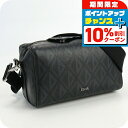 \10%割引クーポン★7日10時迄/【中古】 クリスチャンディオール 斜め掛け ショルダーバッグ メンズ ブランド Christian Dior ランゴ22 キ...