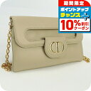 \10%割引クーポン&さらに+3倍★4/1限定/【中古】 クリスチャンディオール クラッチバッグ レディース Christian Dior ディオールダブル レ...