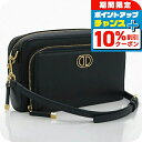 \10%割引クーポン★7日10時迄/【中古】 クリスチャンディオール 斜め掛け ショルダーバッグ レディース Christian Dior カロ ダブルポーチ ...