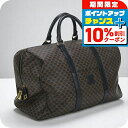 \10%割引クーポン★7日10時迄/【中古】 セリーヌ ボストンバッグ ユニセックス ブランド CELINE マカダム CE87223 ブラック バッグ