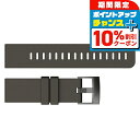 \全品10%OFFクーポン★3日10時迄/ スント シリコンストラップ 時計ベルト 交換用ベルト ブランド メンズ レディース スントアクセサリー SUUNTO SS022227000 グレー