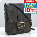 \10%割引クーポン&さらに+12倍★7/20限定/【中古】 フェンディ ショルダーバッグ レディース ブランド ズッキーノ ショルダーバッグ 8BT075 ブラウン バッグ 斜めがけ 高級 おしゃれ プレゼント 女性 実用的 かわいい