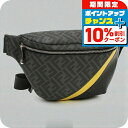 【中古】 フェンディ ボディバッグ メンズ ブランド FENDI ダイアゴナル ベルトバッグ FE92976 グレー バッグ