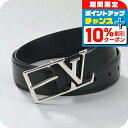 \10%OFFクーポン★22日10時まで/【中古】 ルイヴィトン ベルト メンズ ブランド LOUIS VUITTON ベルト・LV スカイライン 35MM M0687S ブラック 小物