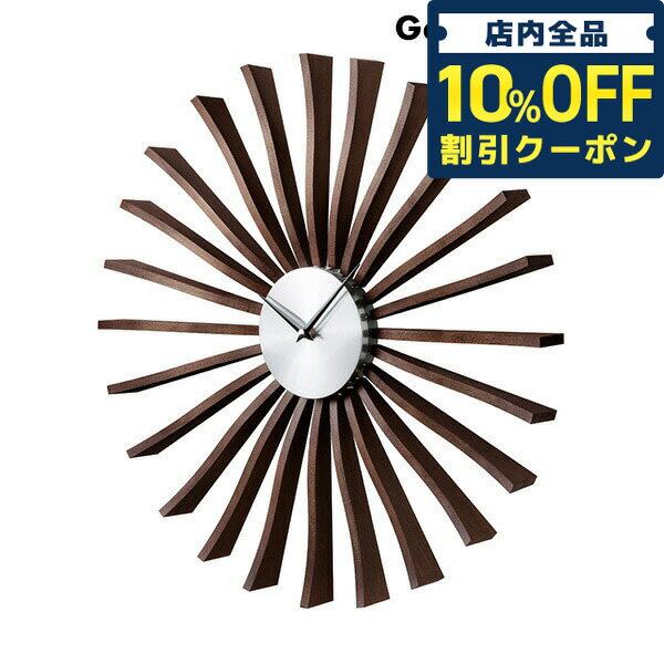 ＼21日10時まで★1,650円OFFクーポン！全品10%OFF／ ジョージ ネルソン 掛時計 ブランド George Nelson GN001 フラッター クロック プレゼント ギフト