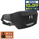 ＼先着9,830円割引クーポン★全品10%OFF／【あす楽対応】 バーバリー BURBERRY 8049095 A1189 ロゴプリント ソニー ベルトバッグ ウエストバッグ ボディバッグ ブラック メンズ ユニセックス ML MD SONNY PN9