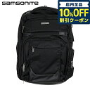 ＼7日10時まで★2,580円割引クーポン！全品10%OFF／ サムソナイト リュック Samsonite TECTONIC ビジネスカバン リュック バックパック リュックサック スクールバッグ ナイロン メンズ 117358-1041 Black バッグ プレゼント ギフト