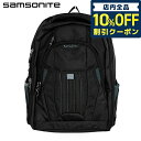 ＼7日10時まで★1,980円割引クーポン！全品10%OFF／ サムソナイト リュック Samsonite TECTONIC ビジネスカバン リュック バックパック リュックサック スクールバッグ 1680デニールナイロン メンズ 66303-1041 Black バッグ プレゼント ギフト