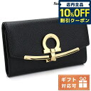 ＼先着3,540円割引クーポン★全品10%OFF／【あす楽対応】 フェラガモ 6連キーケース レディース FERRAGAMO CALF カーフ イタリア 22-D151 ブラック 小物