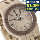 ＼7日10時まで★8,190円割引クーポン！全品10%OFF／ モーリスラクロア アイコン タイド 40mm クオーツ 腕時計 ブランド メンズ MAURICE LACROIX AI2008-IJJIZ-000-0 アナログ サンドベージュ カモフラージュ スイス製