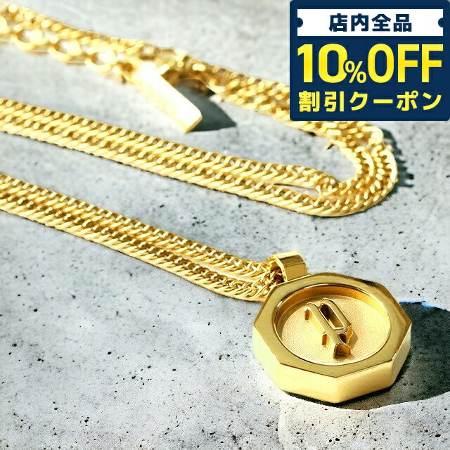 ＼5/18限定★1,480円OFFクーポン！全品10%OFFにさらに+3倍／ ポリス ネックレス メンズ ブランド POLICE N TOKEN M ステンレス 26155PSG ゴールド ジュエリー 父の日 プレゼント 実用的