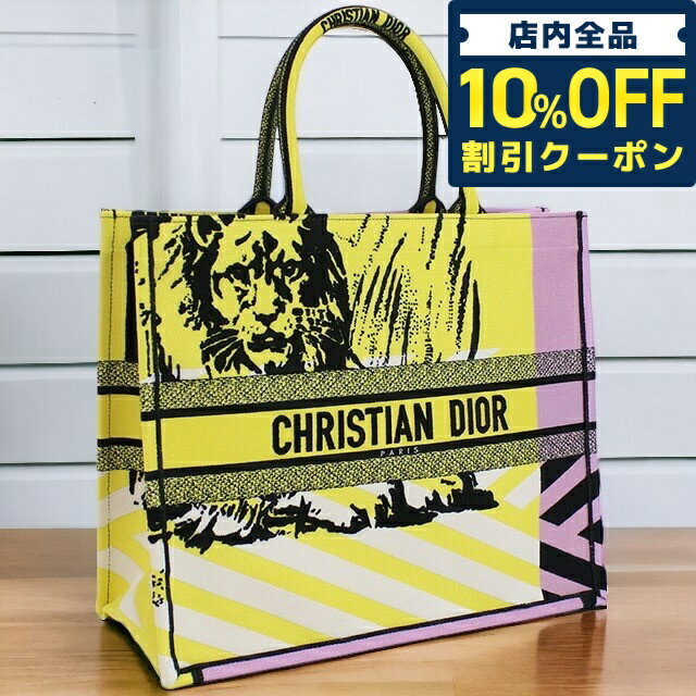 ディオール バッグ（レディース） ＼5/18限定★49,780円OFFクーポン！全品10%OFFにさらに+3倍／ ディオール トートバッグ レディース Christian Dior キャンバス イタリア M1286 マルチカラー バッグ