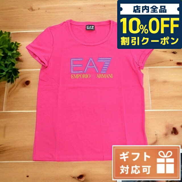 ＼6/1限定★810円割引！全品10%OFFにさらに+3倍／ イーエーセブン Tシャツ レディース EA7 ペルー 3HTT30 CABARET ピンク系 ファッション 選べるモデル