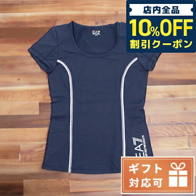 ＼6/1限定★670円割引！全品10%OFFにさらに+3倍／ イーエーセブン Tシャツ レディース EA7 イタリア 8NTT61 NAVY BLU ネイビー系 ファッション 選べるモデル