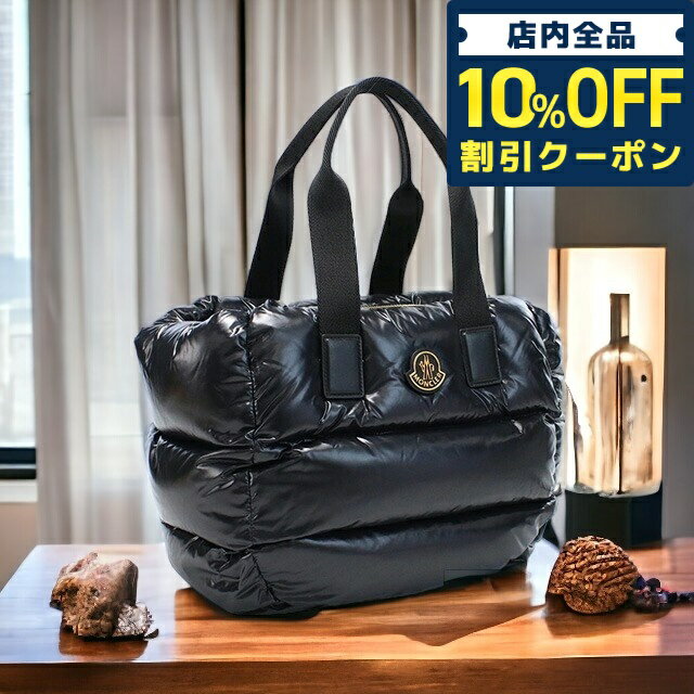 ＼21日10時まで★7,830円OFFクーポン！全品10 OFF／ モンクレール トートバッグ レディース MONCLER ナイロン イタリア 5D00005 ブラック バッグ