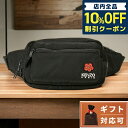 ＼5/5は超激アツ★2,830円割引クーポン！全品10%OFFに+3倍／ ケンゾー KENZO FD55SA467F26 038 99 ケンゾー クレスト ボケ フラワー ベルトバッグ ボディバッグ ブラック メンズ レディース ユニセックス KENZO CREST BOKE FLOWER BELT BAG