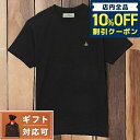 ＼7日10時まで★1,940円割引クーポン！全品10%OFF／ ヴィヴィアンウエストウッド Vivienne Westwood 3G010013 J001M N401 S オーブ刺繍 クルーネック 半袖 Tシャツ Sサイズ ブラック メンズ レディース ユニセックス MULTICOLOR ORB CLASSIC ブランド