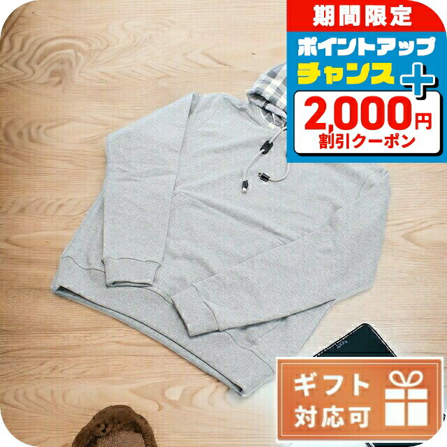 ������2000��OFF�ܤ����9�ܡ� �С��Х꡼ �ѡ����� ��� BURBERRY ���åȥ�100�� �ݥ�ȥ��� 8057010 PALE GREY MELA...