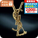 \2000円OFFクーポン&さらに+9倍/ サンローラン ブローチ レディース ブランド SAINT LAURENT イタリア 470371 ゴールド系 小物