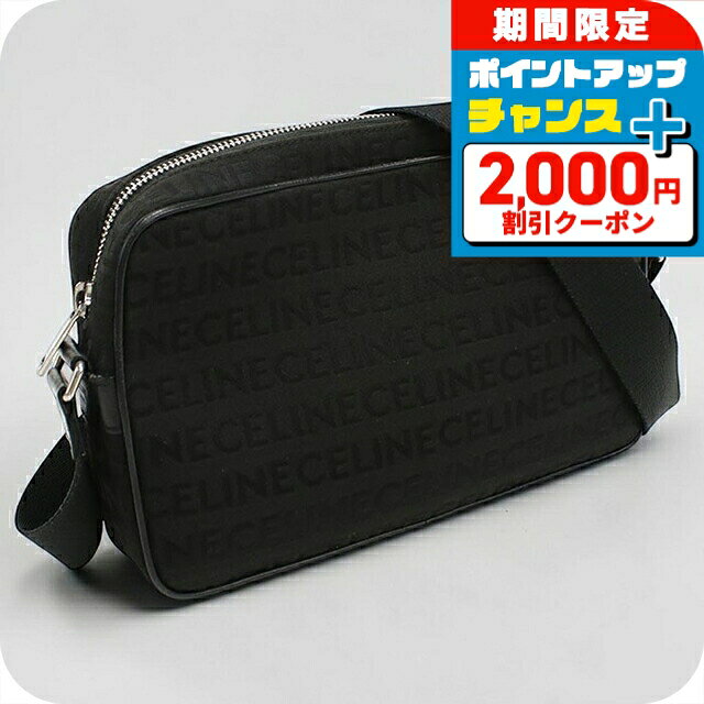 樂天商城 - 【中古】 セリーヌ 斜め掛け ショルダーバッグ メンズ ブランド CELINE メッセンジャーバッグ ブラック