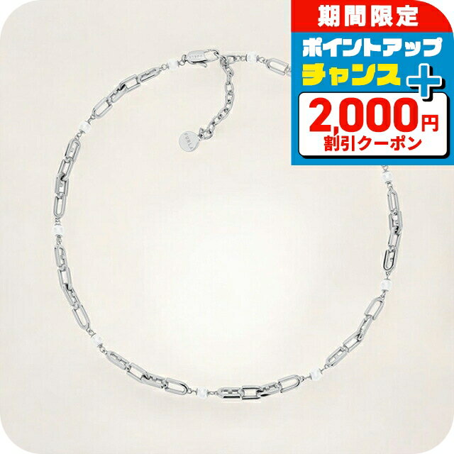 ＼2000円OFF+さらに9倍／ フルラ ネックレス レディース ブランド FURLA FURLA CHAINED LOGO ステンレススチール FJ0927NTU シルバー ジュエリー