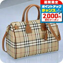 \2000円OFFクーポン&さらに+9倍/ バ-バリ- ハンドバッグ レディース BURBERRY チェック 8071355 ベージュ 軽量 小さめ 手提げ ブランド 高級 おしゃれ プレゼント 女性 実用的 かわいい