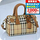 \2000円OFFクーポン&さらに+9倍/ バ-バリ- ハンドバッグ レディース BURBERRY チェック 8071357 ベージュ 軽量 小さめ 手提げ ブランド 高級 おしゃれ プレゼント 女性 実用的 かわいい