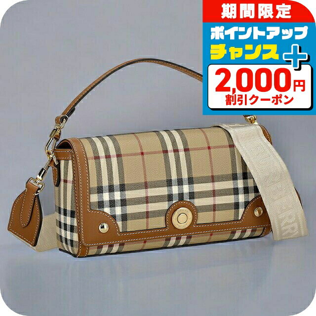バ−バリ− ショルダーバッグ レディース BURBERRY チェック 8092048 ベージュ 斜めがけ ブランド 高級 おしゃれ プレゼント 女性 実用的 かわいい