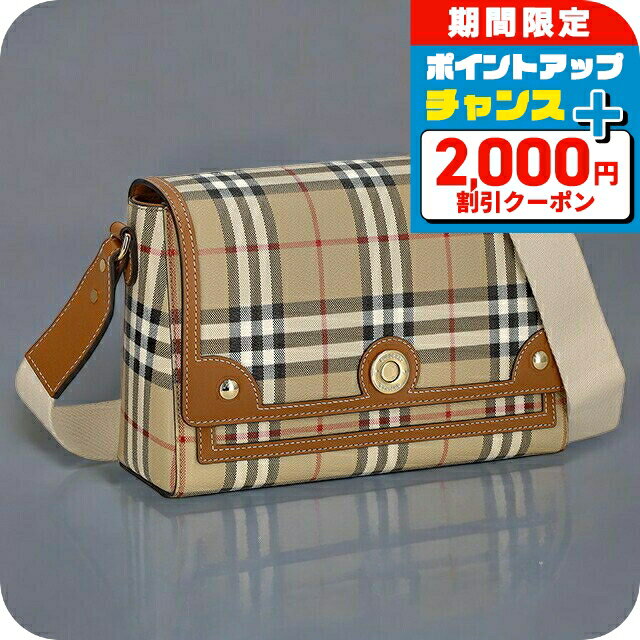 バ−バリ− ショルダーバッグ レディース BURBERRY チェック 8092067 ベージュ 斜めがけ ブランド 高級 おしゃれ プレゼント 女性 実用的 かわいい