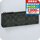 \全品5倍&さらに+12倍★8/25限定/ コーチ ペンケース メンズ レディース ブランド COACH C6986 QBO4G ブラック系