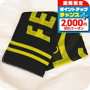 \2000円OFF+全品7倍★8/7限定/ フェラガモ ストール メンズ レディース ブランド Ferragamo 520122 ブラック/イエロー 敬老の日ギ...