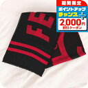 \2000円OFF+全品7倍★8/7限定/ フェラガモ ストール メンズ レディース ブランド Ferragamo 520122 ブラック/レッド 敬老の日ギフ...