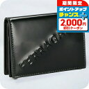 \2000円OFF+全品5倍★8/5限定/ フェラガモ 名刺入れ メンズ Ferragamo 661211CALF NER 764 217 ブラック ブランド ...