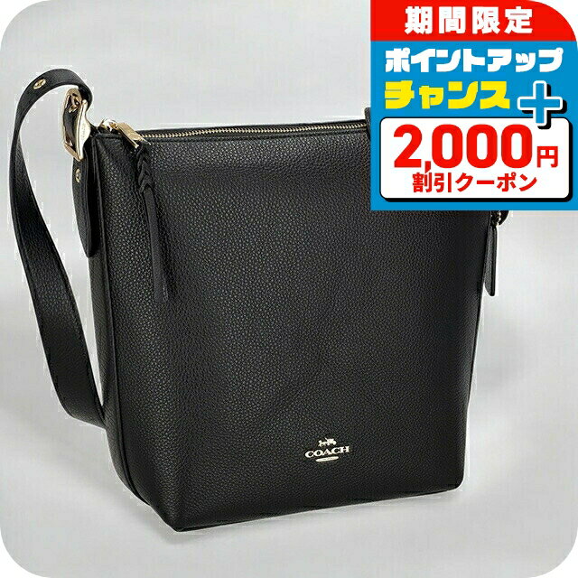 COACH◆ショルダーバッグ/--/BLK/無地