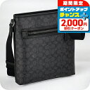 \2000円OFF+全品5倍★8/5限定/ コーチ ショルダーバッグ メンズ COACH CW227 チャコール/ブラック 斜めがけ ブランド 高級 おしゃれ プレゼント 男性 実用的 かっこいい