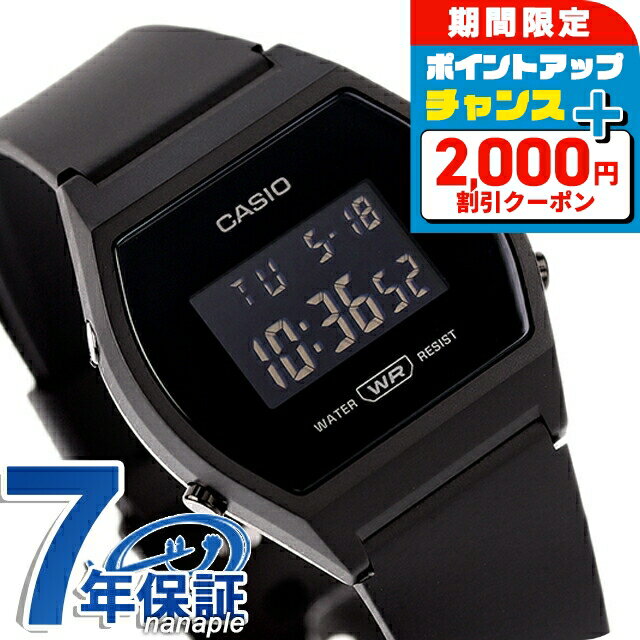 ＼2000円OFF+さらに9倍／ カシオ CASIO LW-204-1B カシオ クラシック チプカシ ユニセックス メンズ レディース 腕時計 カシオ casio デジタル オールブラック 黒 ブランド おしゃれ 防水 小さい 軽い かわいい プレゼント 実用的