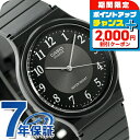 \2000円OFF+さらに9倍/ カシオ 腕時計 シンプル チープカシオ 海外モデル ラウンド MQ-24-1B3DF CASIO オールブラック チプカシ 時...