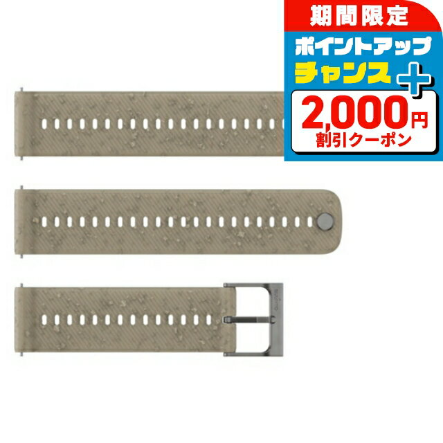 ＼2000円OFF+さらに9倍／ スント シリコンストラップ 時計ベルト 交換用ベルト ブランド メンズ レディース スントアクセサリー SUUNTO SS051069000 グレー