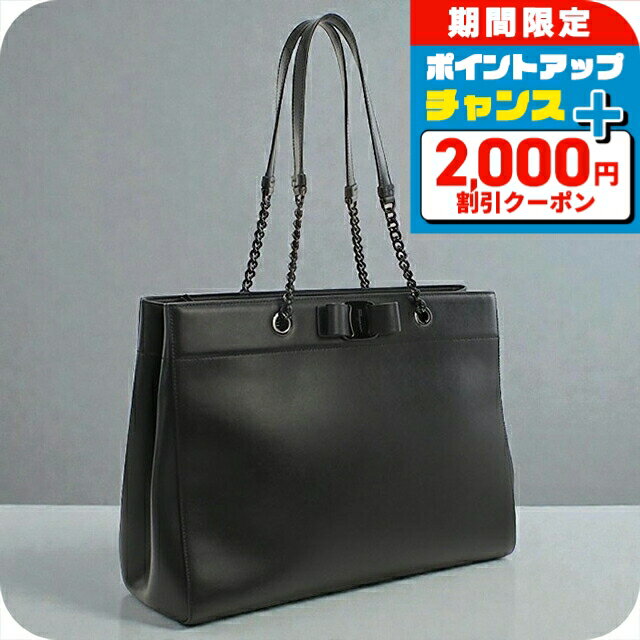 ������2000��OFF�ܤ����9�ܡ�����š� �ե��饬�� �ȡ��ȥХå� ��ǥ����� �֥��� FERRAGAMO ������ �������� 21 H500 �֥�å� ��...